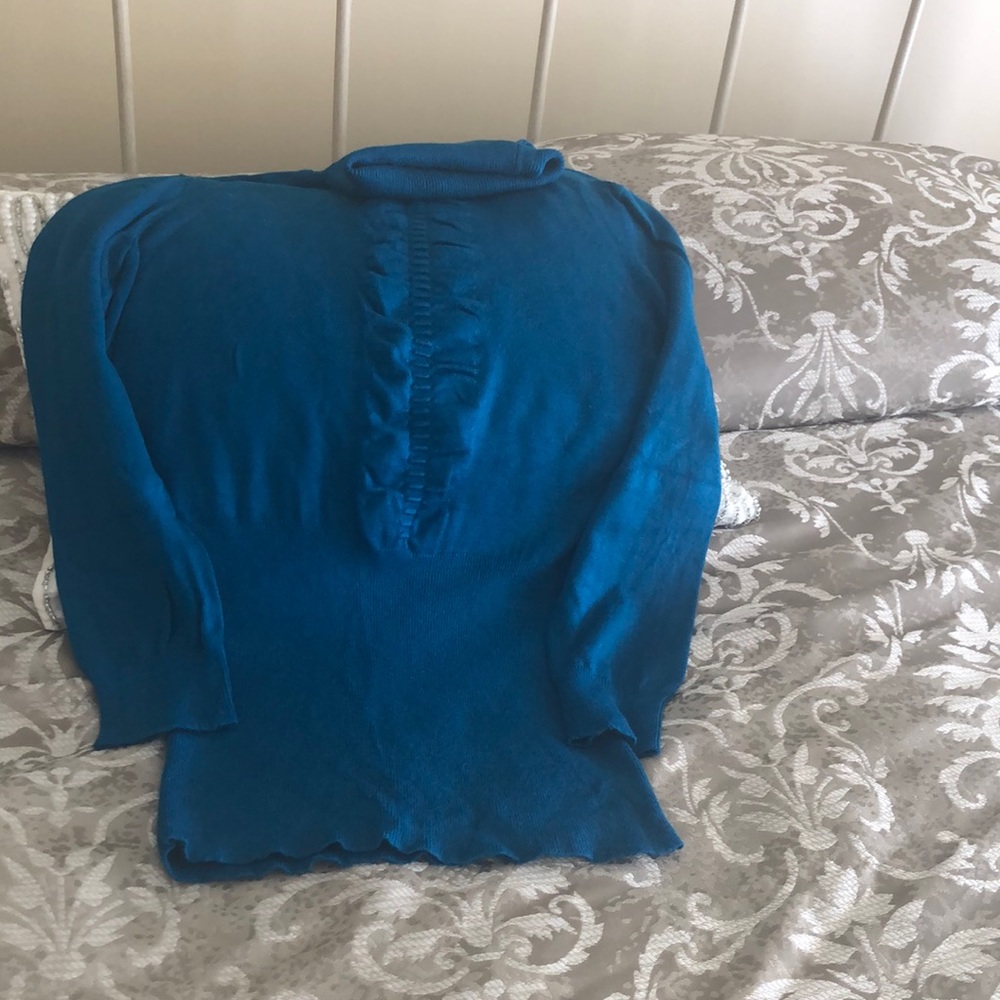 Teal blue sweater size small from Express